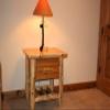 Log Nightstand view 1