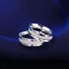 Bansriracha 1PCS Silver Rings for Men/Women 100% Real 925 Sterling Silver Frosted Flakes Ring Couple Jewelry Finger Ring (9) view 2