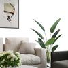 AMERIQUE Gorgeous 5 Feet Traveller Palm Artificial Tree with Giant Leaves, UV Protection, Feel Real Tech, with Plastic Nursery Pot, Green view 2