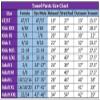Paradise Towelwear Towel Pants for Swimmers Cotton Terry Cloth Towel Pants Beach Coverup Resort Wear Swim wear - Premium White (Size Adult S) view 2