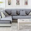 SVIO-SOFACOVER Sofa Mats Non-Slip Sofa Cover Gray Sofa Cushion Slip Towel Couch Cover for Dogs Cats Home Furniture One Piece,43"x71" view 1