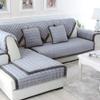 SVIO-SOFACOVER Sofa Mats Non-Slip Sofa Cover Gray Sofa Cushion Slip Towel Couch Cover for Dogs Cats Home Furniture One Piece,43"x71" view 2