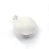 1, 2 or 3 Custom Photo Groom Wedding Memorial Lapel Boutonniere Pin in Silver or Bronze Finish (2 Photo Silver Pin) view 3