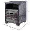 Acme Kamilia End Table in Antique Black view 2