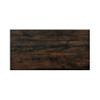 24/7 Shop at Home Deonne Pub Table, Medium Weathered Oak and Black view 3