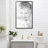 ArtToFrames 20x33 Inch Brown Picture Frame, This 0.75 Inch Custom Poster Frame is Dark Brown - Comes with Economy Acrylic and Corrugated Backing (2WOMD9331-20x33) view 2