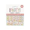 Unique Party 84946 18" Birthday Confetti Cutouts-5 oz. | Glittery Rosegold| 1 pack, Rose Gold, Age view 1