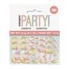 Unique Party 84946 18" Birthday Confetti Cutouts-5 oz. | Glittery Rosegold| 1 pack, Rose Gold, Age view 2