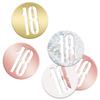 Unique Party 84946 18" Birthday Confetti Cutouts-5 oz. | Glittery Rosegold| 1 pack, Rose Gold, Age view 3