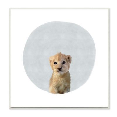 Baby Lion Animal Kids Painting