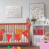 Kids Inspirational Word Grey Stars Bedroom Nursery Design view 3