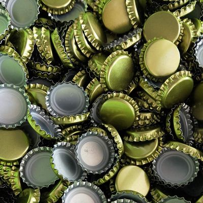 100pcs/lot Home Brewing Beer bottle cap For DIY home Brewing Beer Tool Bottle cap of beer sealed in bar winery Metal cover