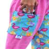 Paradise Towelwear Towel Pants for Swimmers  Cotton Terry Towel Pants  Beach Coverup  Resort Wear  Swim wear Size Kids Medium Pink view 4