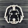 Golden Doodle Cookie Cutter and Dog Treat Cutter - Dog Face - 3 inch view 1