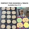 Golden Doodle Cookie Cutter and Dog Treat Cutter - Dog Face - 3 inch view 4