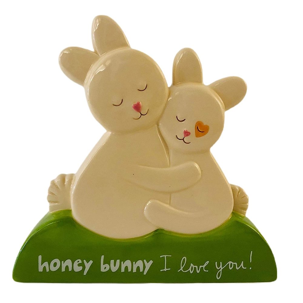 Honey Bunny - I Love You! - Earthenware Bank