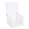 Amazon Basics Clear Zippered Storage Bags for Closet Organization, Stackable Clothing and Linen Storage Containers, 3-Pack view 3