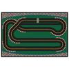 Carpets for Kids KID$Value 48.45 Super Speedway Racetrack Play Value Rug 4ft x 6ft Rectangle Green view 1