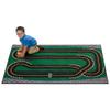 Carpets for Kids KID$Value 48.45 Super Speedway Racetrack Play Value Rug 4ft x 6ft Rectangle Green view 4