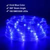 Areful Blue LED Lights, 16ft Rope Lights, Connectable and Flexible Blue Strip Lighting, High Brightness 3528 LEDs with Clear PVC Jacket, Waterproof Weatherproof for Indoor Outdoor Use view 2