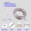 Areful Blue LED Lights, 16ft Rope Lights, Connectable and Flexible Blue Strip Lighting, High Brightness 3528 LEDs with Clear PVC Jacket, Waterproof Weatherproof for Indoor Outdoor Use view 3