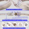 Areful Blue LED Lights, 16ft Rope Lights, Connectable and Flexible Blue Strip Lighting, High Brightness 3528 LEDs with Clear PVC Jacket, Waterproof Weatherproof for Indoor Outdoor Use view 4