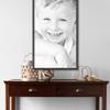 ArtToFrames 18x36 Inch Brown Picture Frame, This 0.75 Inch Custom Poster Frame is Dark Brown - Comes with Economy Acrylic and Corrugated Backing (WOMD9331-18x36) view 2