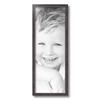 ArtToFrames 8x22 Inch Brown Picture Frame, This 0.75 Inch Custom Poster Frame is Dark Brown - Comes with Economy Acrylic and Corrugated Backing (2WOMD9331-8x22) view 3