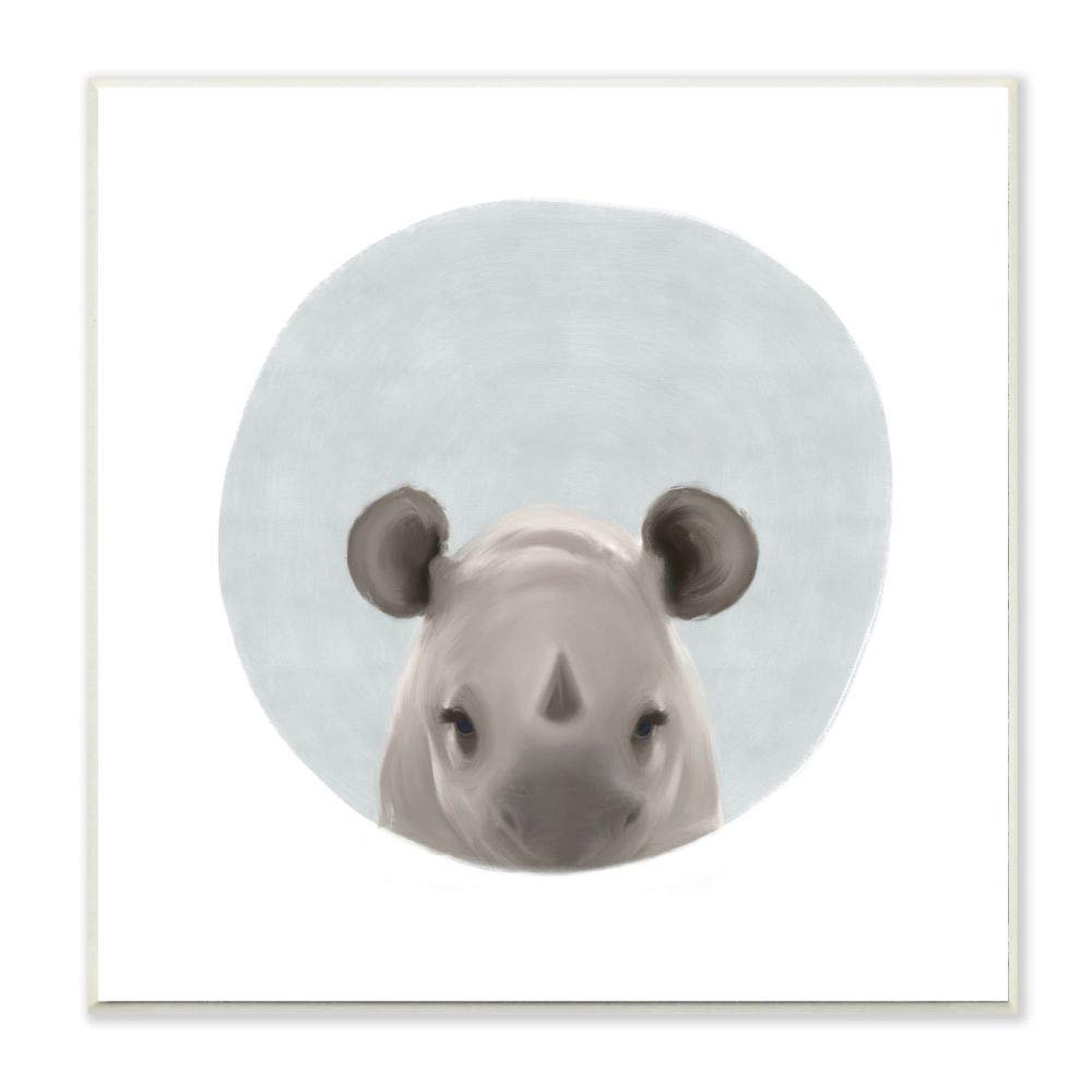 Baby Rhino Animal Kids Painting