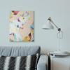 Stupell Industries Colorful Abstract Elephant Animal Rainbow Drawing view 3