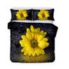 Children 3D Bedding Set Full King Sunflower Print Duvet Cover Set Bedclothes with Pillowcase Home Textiles Twin Queen Quilt Cover (35,US Queen) view 1