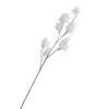 Factory Direct Craft White Feather Flocked Branch | 1 Piece view 1
