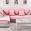 SVIO-SOFACOVER Shaggy Modern Sofa Throw Cover,Sofa Throw Covers Furniture Protector Winter Fall Pink Sofa Slipcover,Fur Sofa Cover One Piece,43"x94" view 1