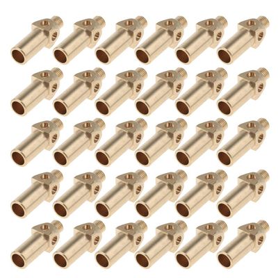 30 Pcs Solid Brass Gas Jet Burner Nozzles Tips Heads,