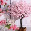 Vicwin-One Artificial Cherry Blossom Trees Japanese Cherry Blossom Pink/Light Pink Fake Sakura Flower Indoor Outdoor Home Office Party (Light Pink, 6FT Tall/1.8M) view 1