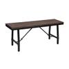 Acme Mariatu Rectangular Wooden Bench in Oak view 3