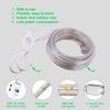 Areful Green Rope Lights,16ft Waterproof, Connectable and Flexible LED Strip Lights with Advanced LEDs and Crystal-Clear Thick PVC Jacket, High Brightness, Great for Deck Pergola Handrail Bedroom view 3