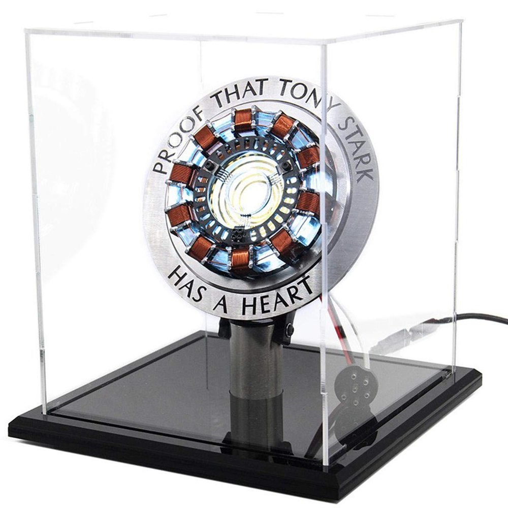 Hvlystory MK1 DIY Arc Reactor Lamp Kit +Display Box Bracket