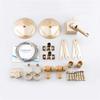 Drying Rack Ceiling Mounted Small Balcony Pulley Single Rod Lifting Airer Dryer Aluminum Alloy Hand-Held 200 Cm view 2