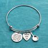 POTIY School Lunch Lady Server Thank You Gift A Good Lady Can Bunch a Lunch Bracelet for Cafeteria Worker (Bracelet) view 4