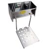 Cypress Shop Commercial Single Tank Basket Electric Deep Fryer Countertop 2500W 6L Heavy Duty Tabletop Restaurant Heavy Duty Frying with Basket Scoop Stainless Steel Kitchenware Cooking Utensils view 3