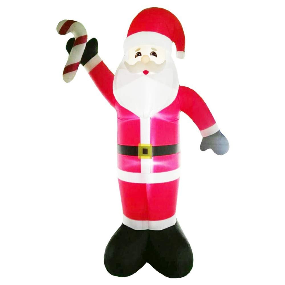 Santas Forest 90339 Inflatable Christmas Santa With Candy, 6 Ft