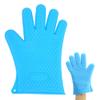 AKOAK Kitchen Perfect Silicone Barbecue Glove, Cooking/Grilling/Oven/Baking Glove, Waterproof, Non-Slip, Heat Resistant - Easily Handles Hot Food in The Kitchen or Grill, Pack of 1(Blue) view 1
