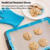 AKOAK Kitchen Perfect Silicone Barbecue Glove, Cooking/Grilling/Oven/Baking Glove, Waterproof, Non-Slip, Heat Resistant - Easily Handles Hot Food in The Kitchen or Grill, Pack of 1(Blue) view 2