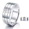 Bansriracha Men Wedding Band Solid Sterling 925 Silver Ring Jewelry CFR8049 (13) view 1