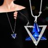 Bansriracha Long Pendant Necklaces Fashion Six Star Star Pendant Long Necklace Sweater Chain view 2