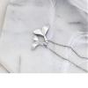 Bansriracha 100% 925 Sterling Silver Double Whale Tail Necklaces & Pendants for Women Flyleaf Creative Lady Fashion Jewelry view 2