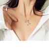 Bansriracha 100% 925 Sterling Silver Double Whale Tail Necklaces & Pendants for Women Flyleaf Creative Lady Fashion Jewelry view 4