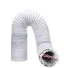 5 Inch Diameter Exhaust Hose Air Conditioner Hoses 118 Inch Length with High Flexibility for Draining Smoke Moisture Dust, Etc view 1