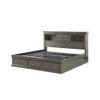 Acme Louis Philippe III - Queen Bed w/Storage in Dark Gray view 1